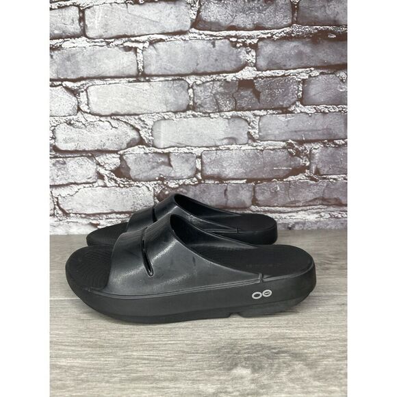 OOFOS Unisex OOahh Slide Sandal Recovery Footwear Women Sz 39EU/8M US - Picture 10 of 16
